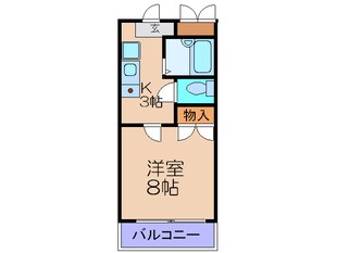 レクシア西九条の物件間取画像